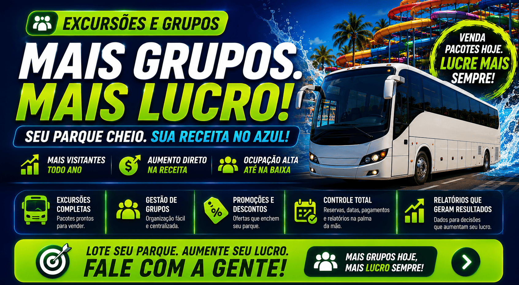 Excursões e grupos
