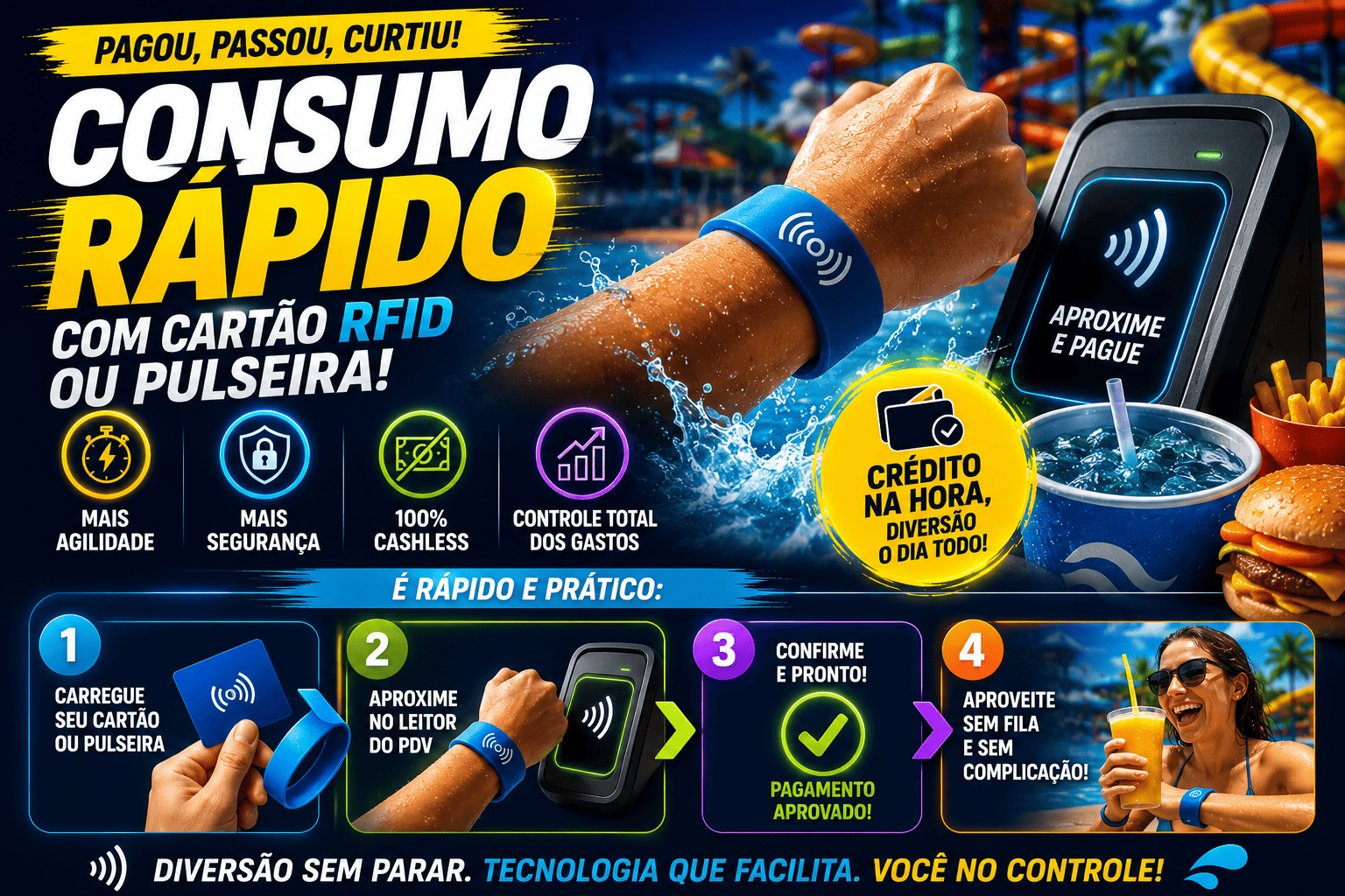 PDV e consumo RFID